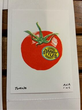 Harry Styles NYC Pop-Up Inciardi MSG Mini Print - 1 Tomato Logo Print - 2026 New